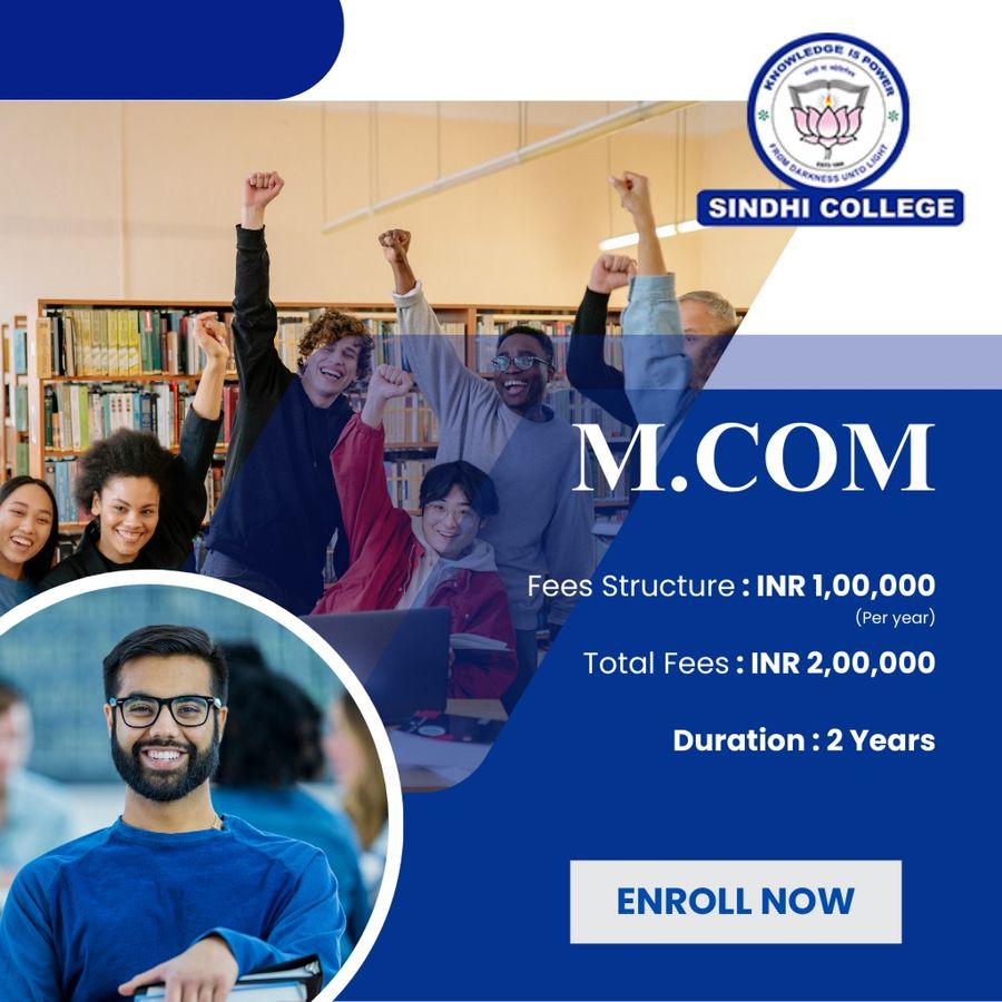 M.Com at Sindhi College, Bengaluru/Bangalore