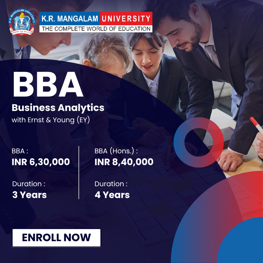 BBA ( Business Analytics) at K.R. Mangalam University, Haryana - Other