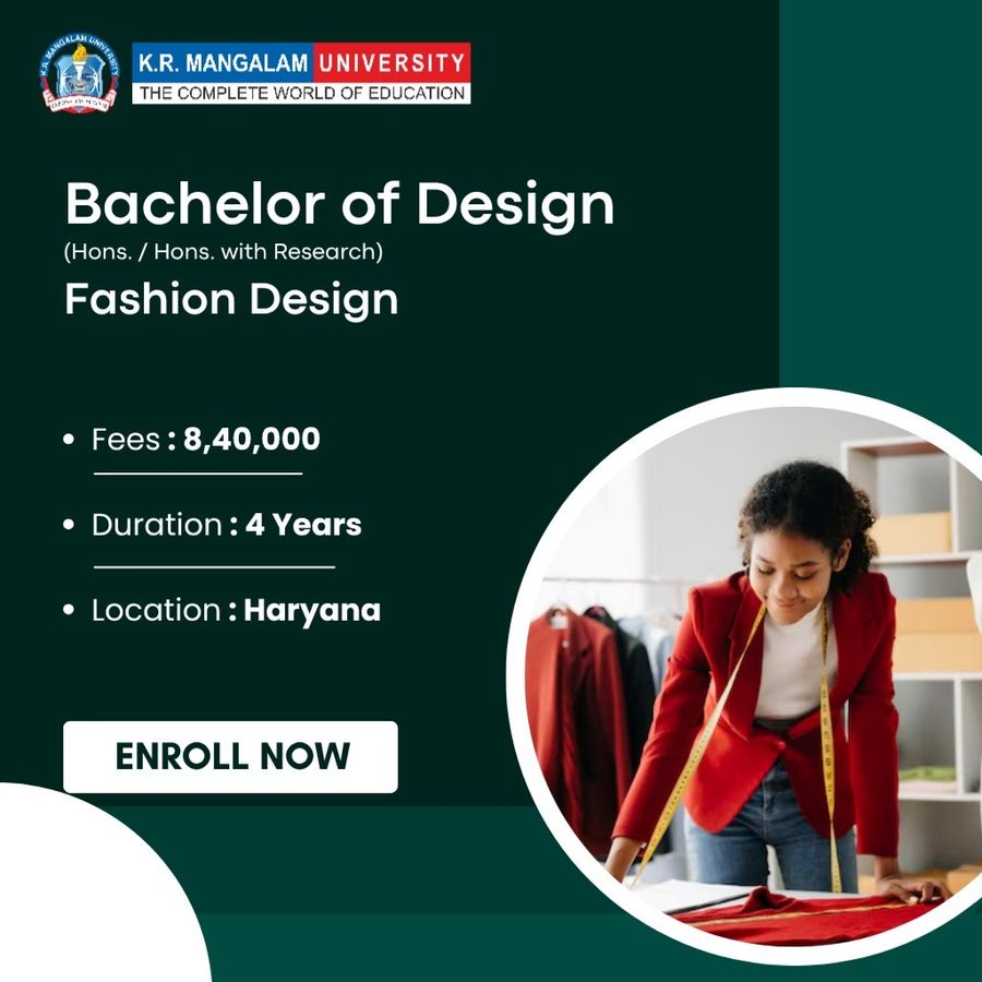 B.Des in Fashion Design at K.R. Mangalam University, Haryana - Other