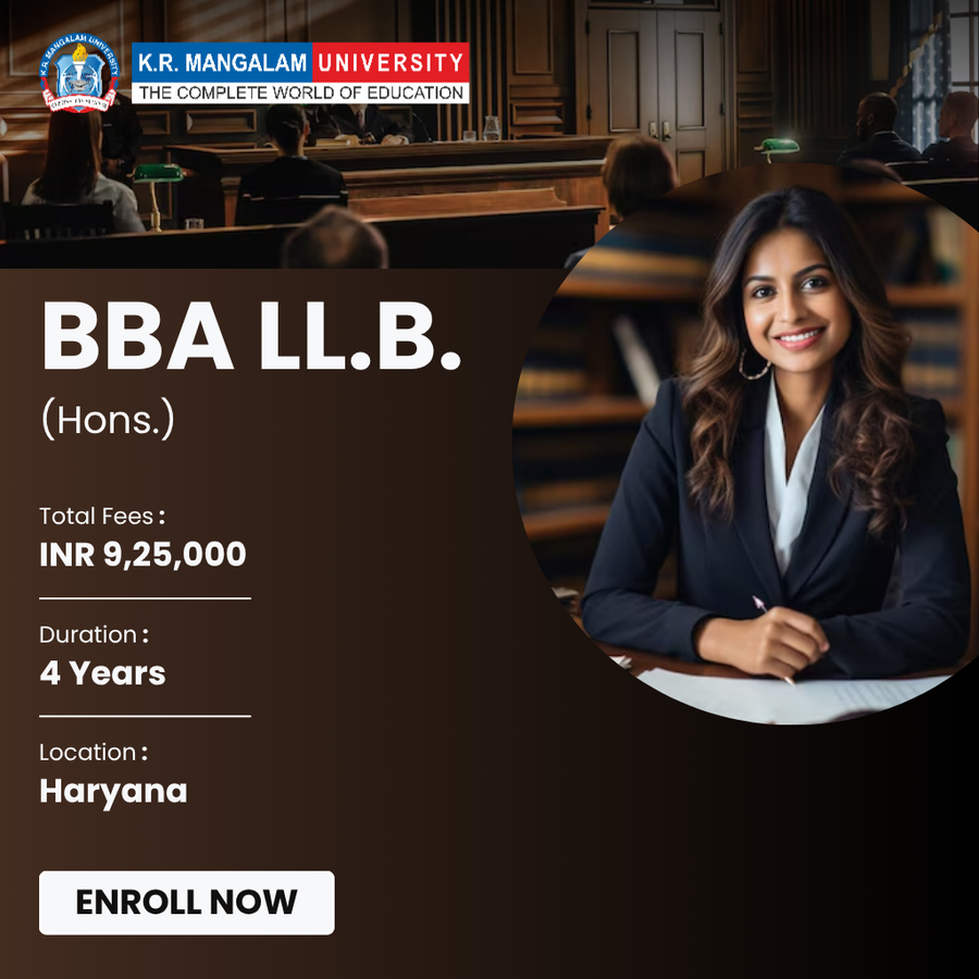 BBA LL.B. (Hons.) at K.R. Mangalam University, Haryana - Other