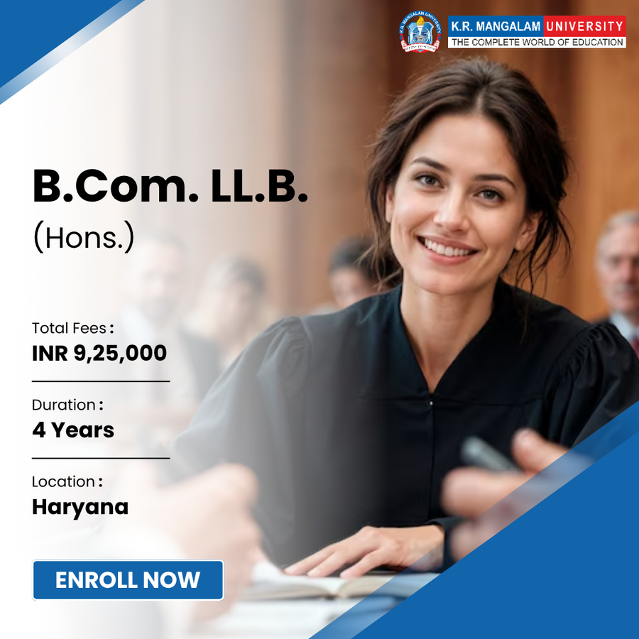 B.Com. LL.B. (Hons.) at K.R. Mangalam University, Haryana - Other