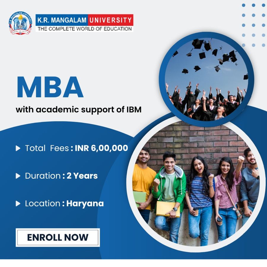 MBA with Academic Support of IBM at K.R. Mangalam University, Haryana - Other