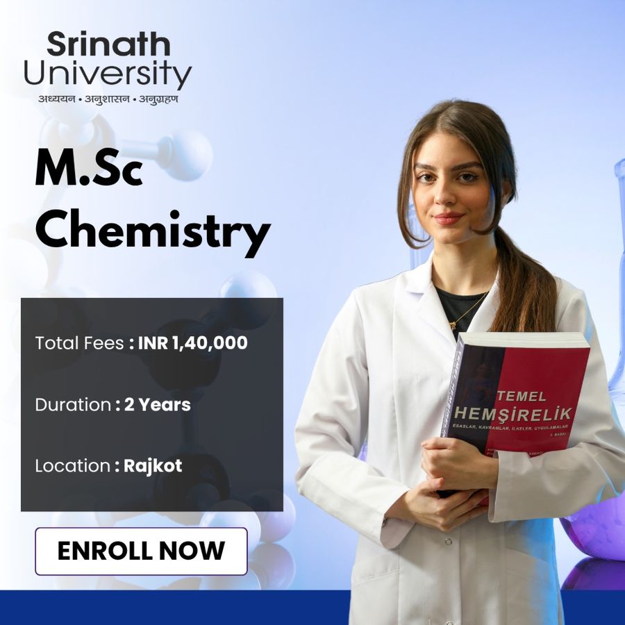 M.Sc Chemistry at Marwadi University, Rajkot