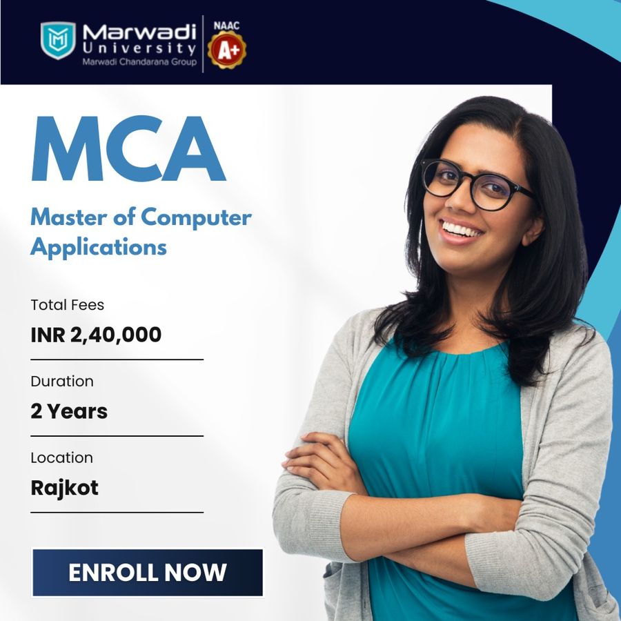 MCA at Marwadi University, Rajkot