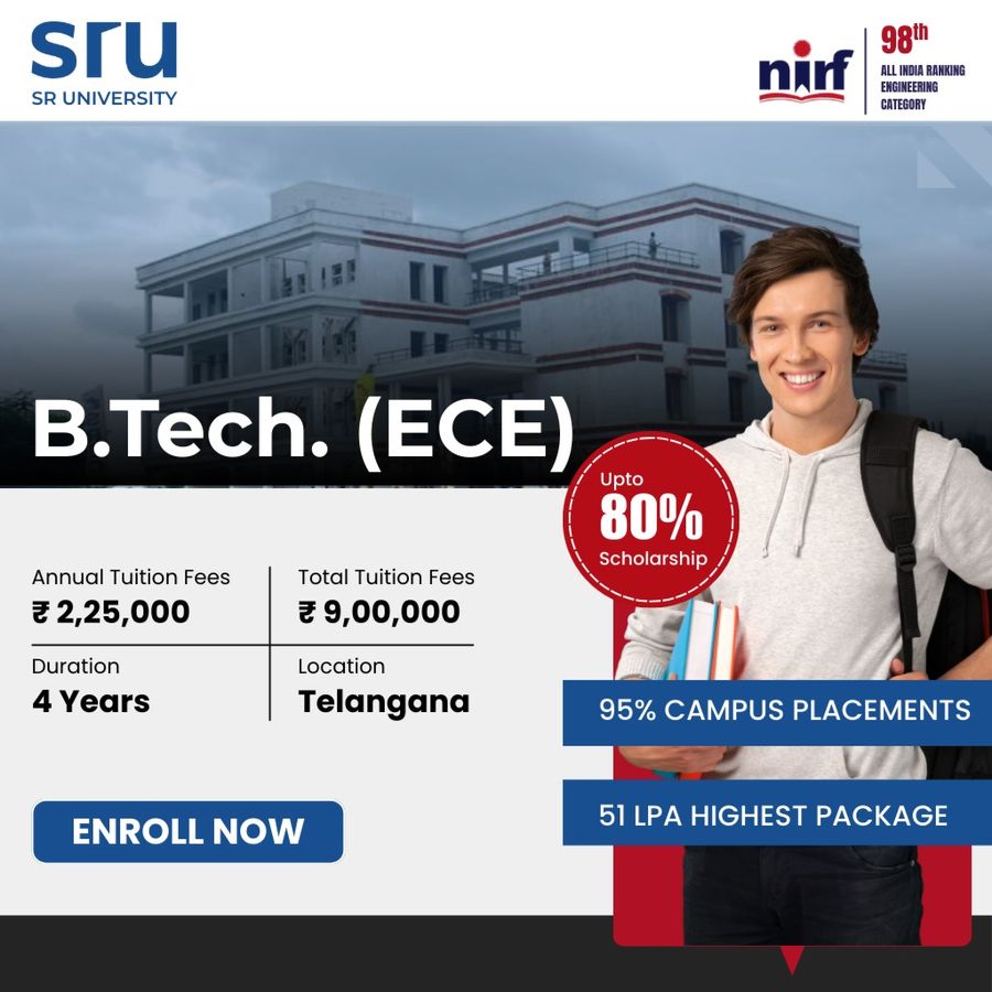 B.Tech. in ECE at SR University, Telangana - Other