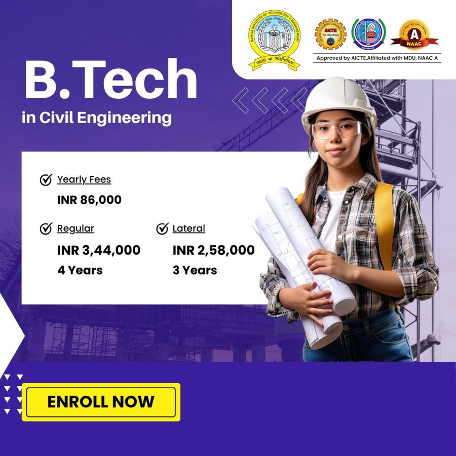 B.Tech. in Civil Engineering at Ganga Institute of Technology and Management, Haryana - Other