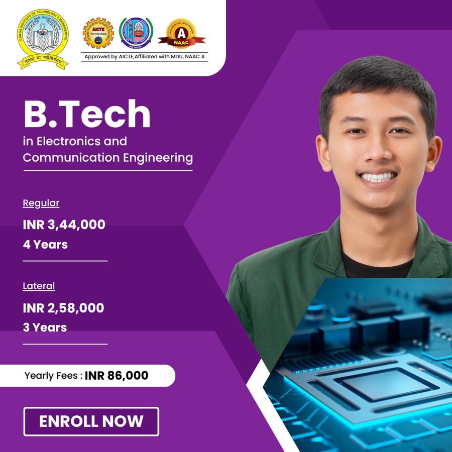 B.Tech in ECE at Ganga Institute of Technology and Management, Haryana - Other