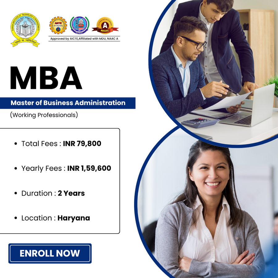 MBA (Working Professionals) at Ganga Institute of Technology and Management, Haryana - Other