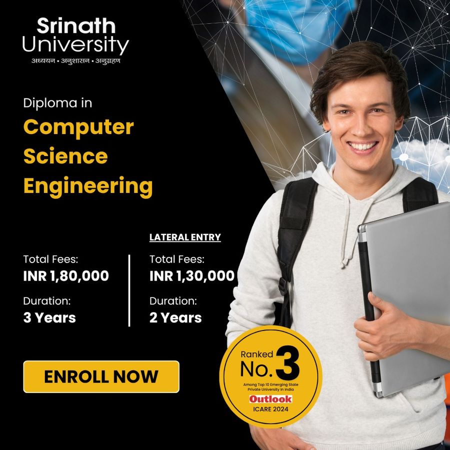 Diploma in Computer Science & Engineering at Srinath University, Jamshedpur