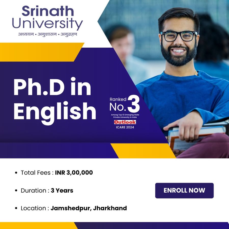 Ph.D in Education at Srinath University, Jamshedpur