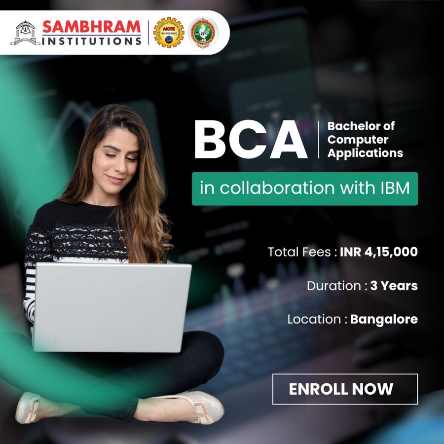 BCA in Collaboration with IBM at Sambhram Group of Institutions, Bengaluru/Bangalore