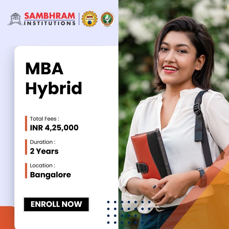 MBA Hybrid at Sambhram Group of Institutions, Bengaluru/Bangalore