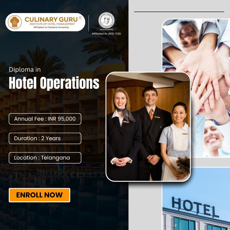 Diploma in Hotel Operations at Culinary Guru Institute of Hotel Management, Telangana - Other