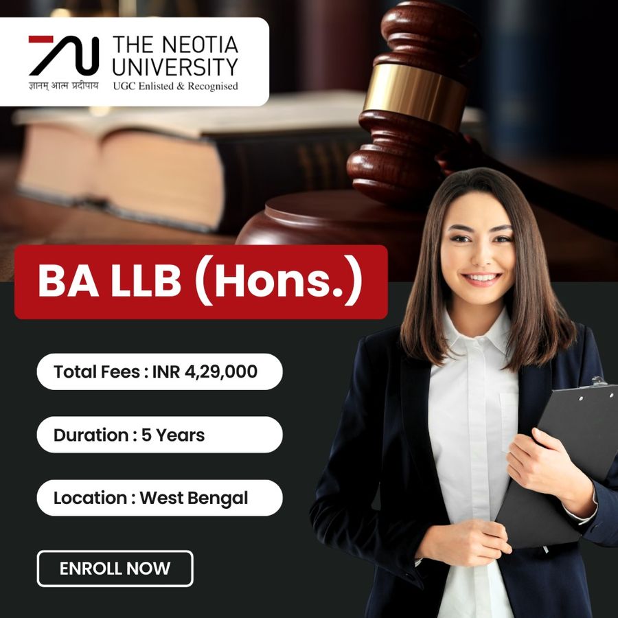 BA LLB (Hons.) at The Neotia University, West Bengal - Other