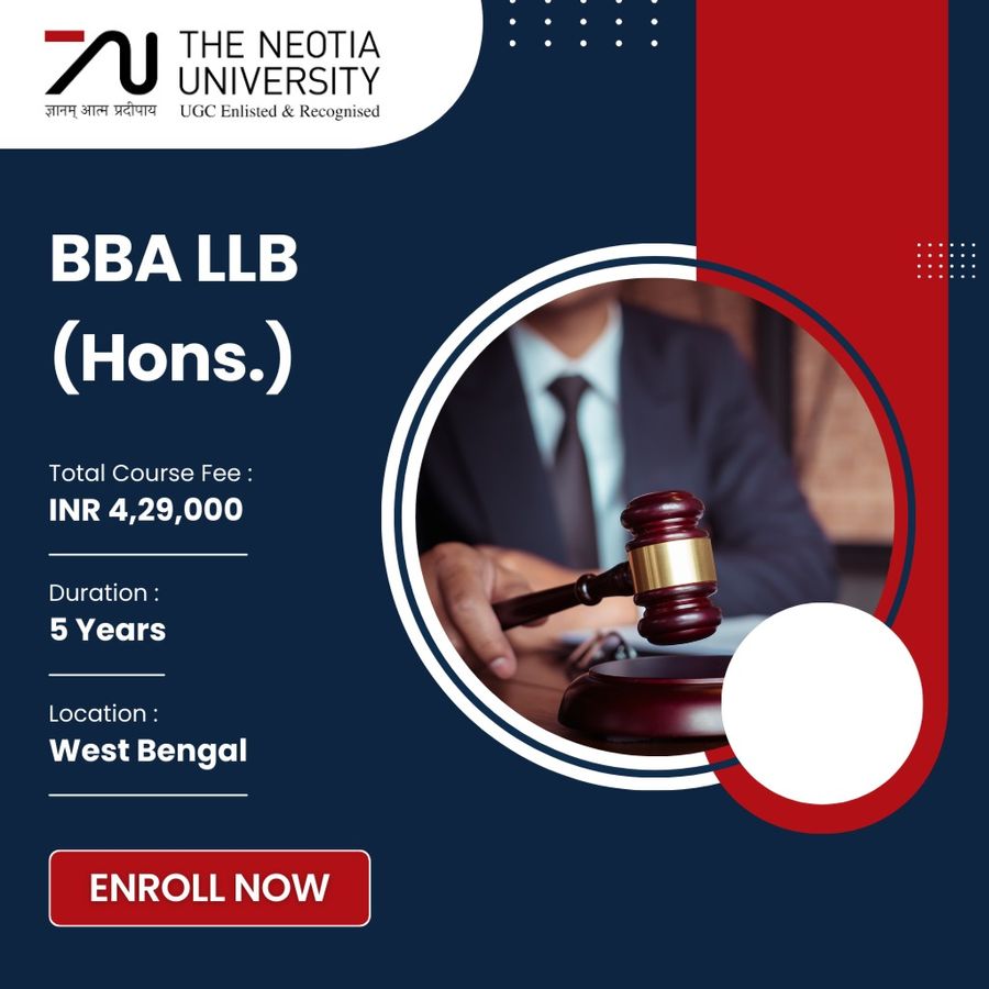 BBA LLB (Hons.) at The Neotia University, West Bengal - Other