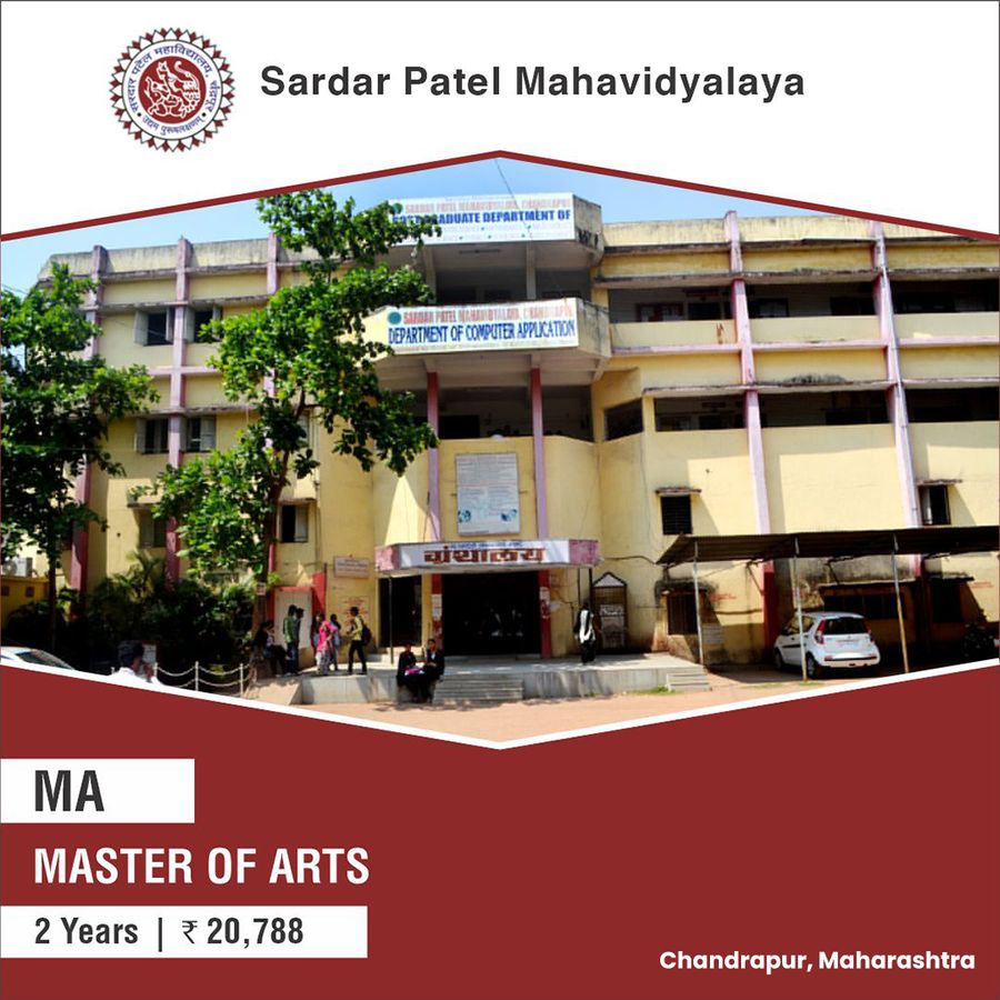 MASTER OF ARTS [M.A] at Sardar Patel Mahavidyalaya, Maharashtra - Other