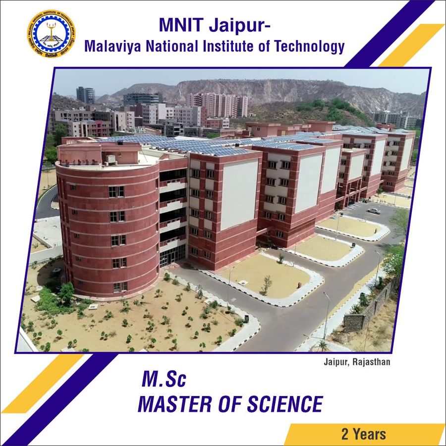 MASTER OF SCIENCE [M.SC] (Applied Physics) at Malaviya National Institute of Technology  [Mnit], Jaipur