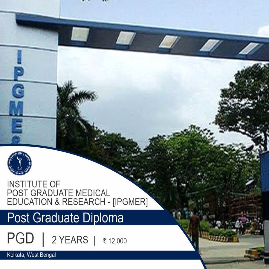 Post Graduate Diploma(Clinical Pathology) at Institute of Post Graduate Medical Education And Research  [Ipgmer], Kolkata, Kolkata