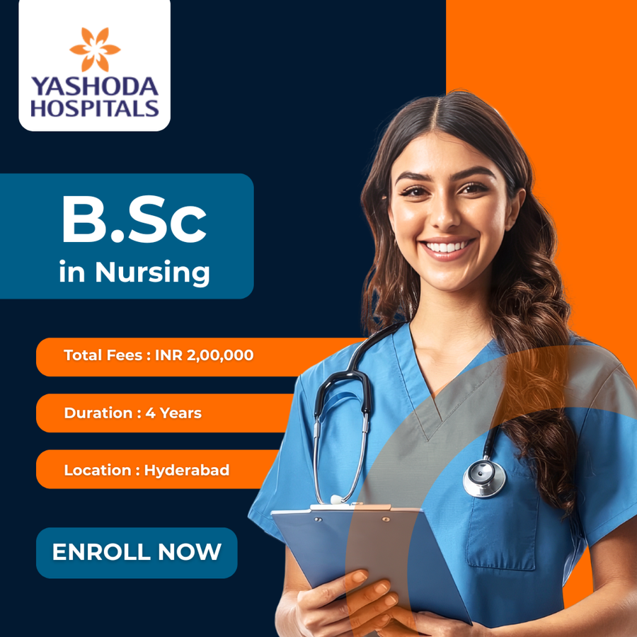 B.Sc. in Nursing at Yashoda School and College of Nursing, Hyderabad, Hyderabad
