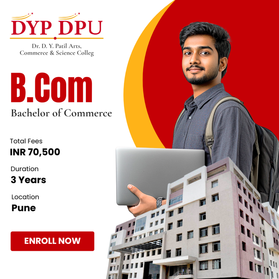B.Com at Dr. D. Y. Patil Arts, Commerce & Science College, Pune