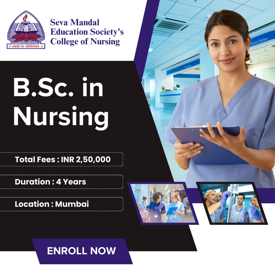 B.Sc. in Nursing at Seva Mandal Education Society's College of Nursing, Mumbai