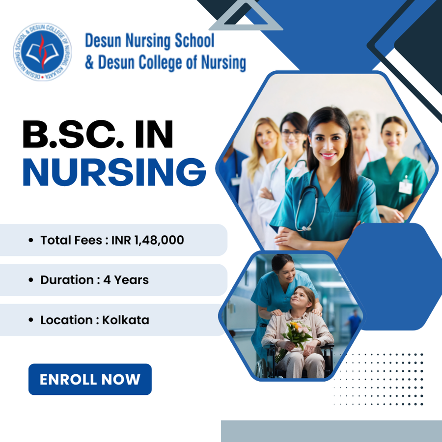 B.Sc. in Nursing at Desun Nursing School and College, Kolkata