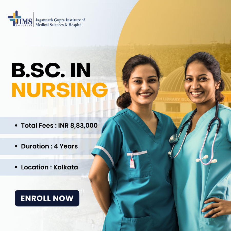 B.Sc. in Nursing at Jagannath Gupta Institute of Nursing Sciences (JINS), Kolkata