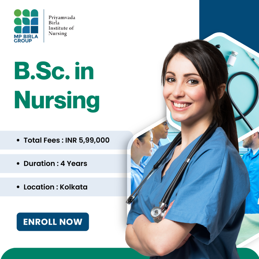 B.Sc. in Nursing at Priyamvada Birla Institute of Nursing, Kolkata