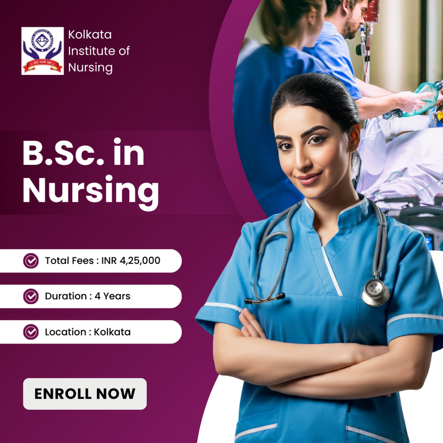 B.Sc. in Nursing at Kolkata Institute of Nursing, Kolkata