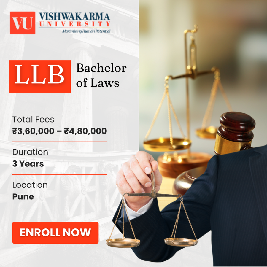 LLB at Vishwakarma University, Pune