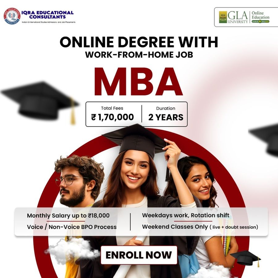 MBA (Online) at Iqra Educational Consultants, Bengaluru/Bangalore