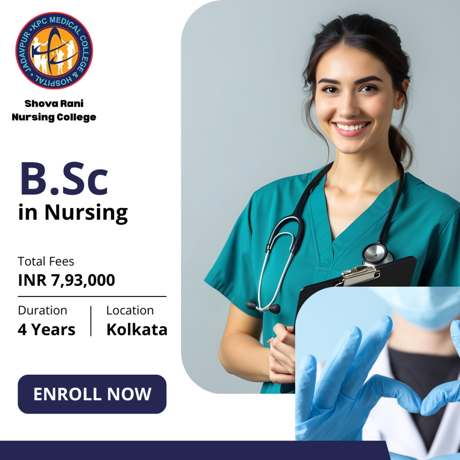 B.Sc. in Nursing at Shova Rani Nursing College, Kolkata