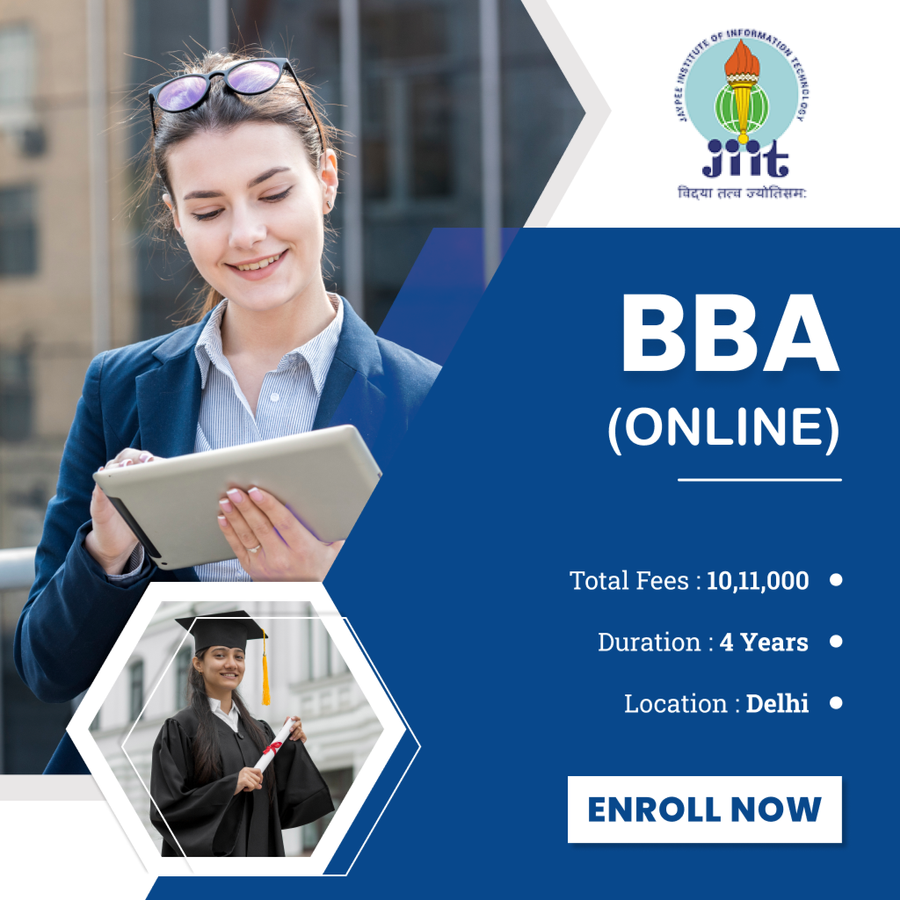 BBA (Online) at Jaypee Business School (JBS) Distance Education, Delhi/NCR