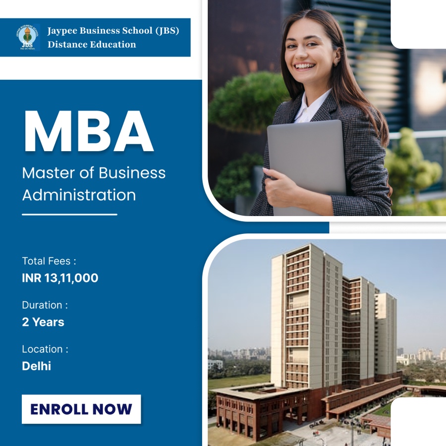 MBA at Jaypee Business School (JBS), Delhi/NCR