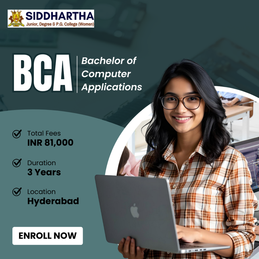 BCA at Siddhartha Degree College for Women, Hyderabad