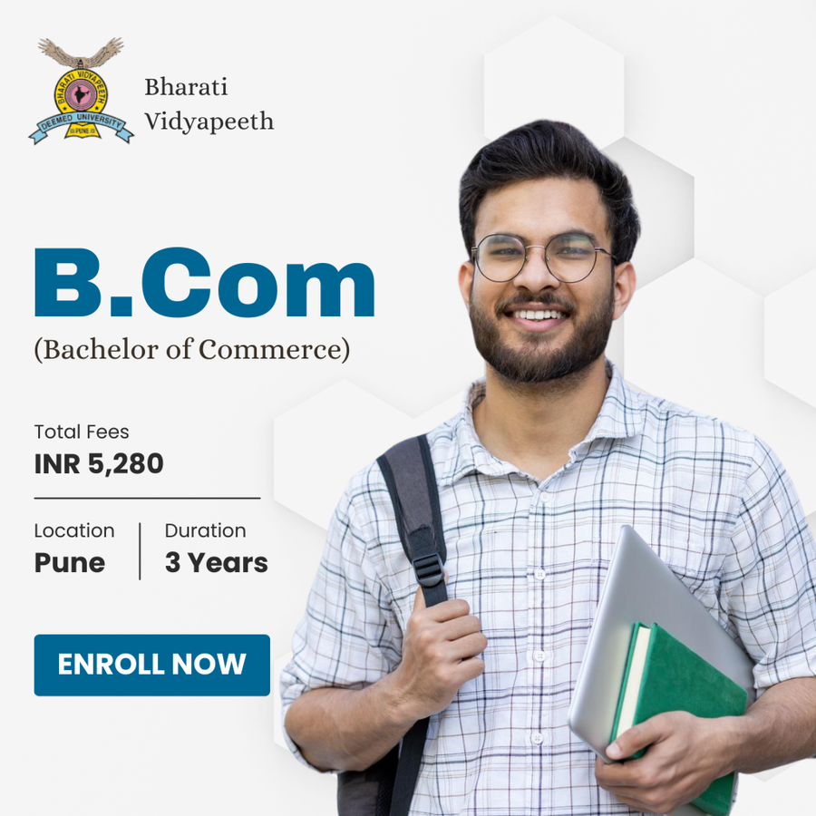 B.Com at Yashwantrao Mohite College of Arts, Science and Commerce, Bharati Vidyapeeth, Pune