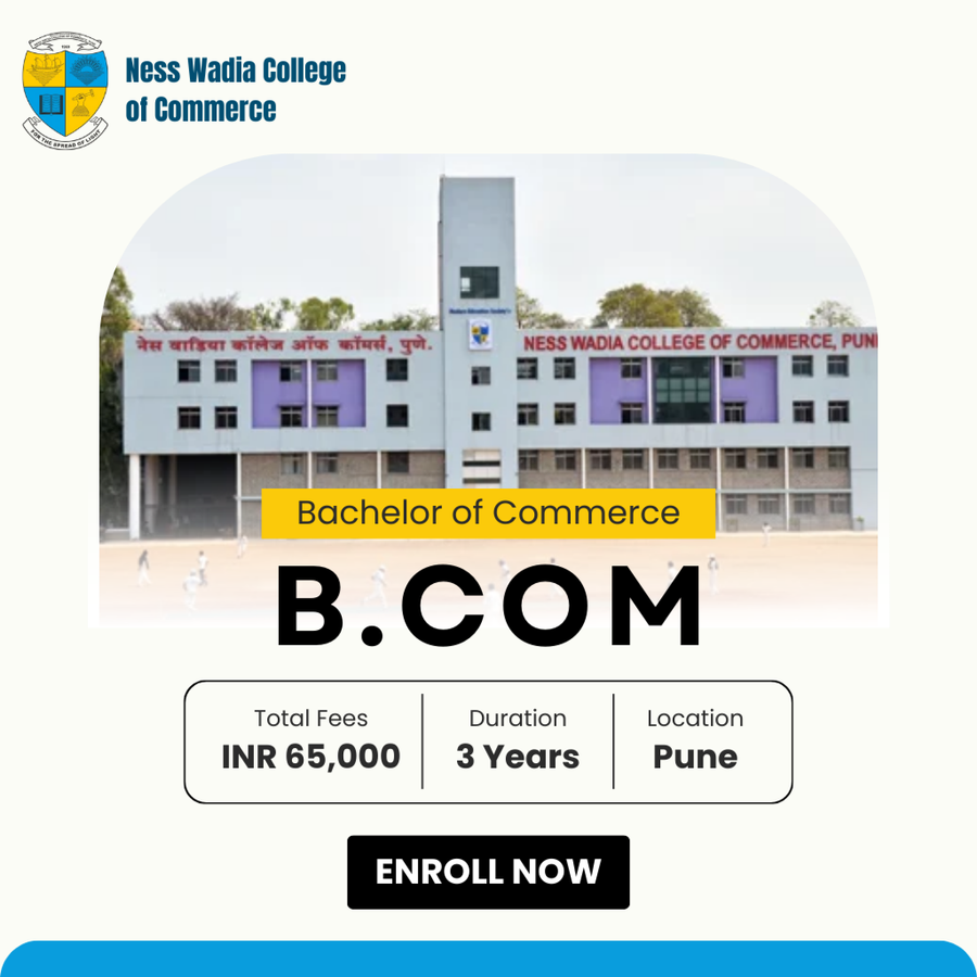 B.Com at Ness Wadia College of Commerce, Pune