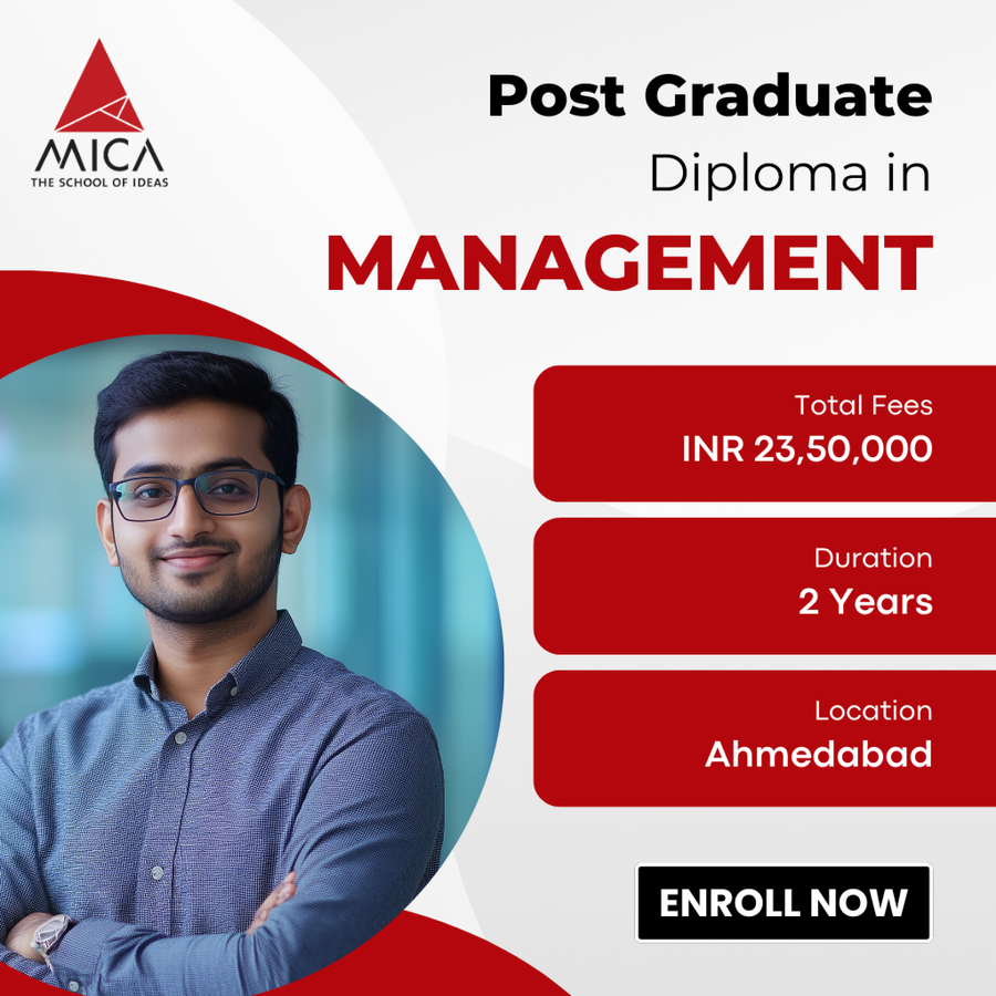 Post Graduate Diploma in Management (PGDM) at MICA, Ahmedabad