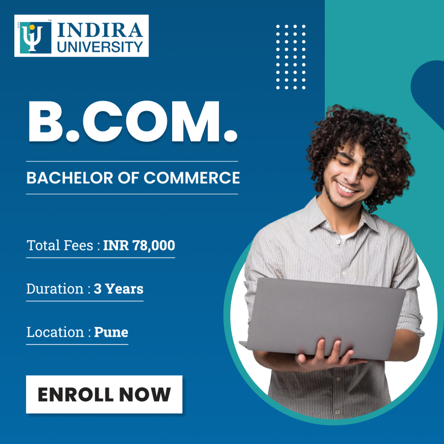 B.Com at Indira University, Pune