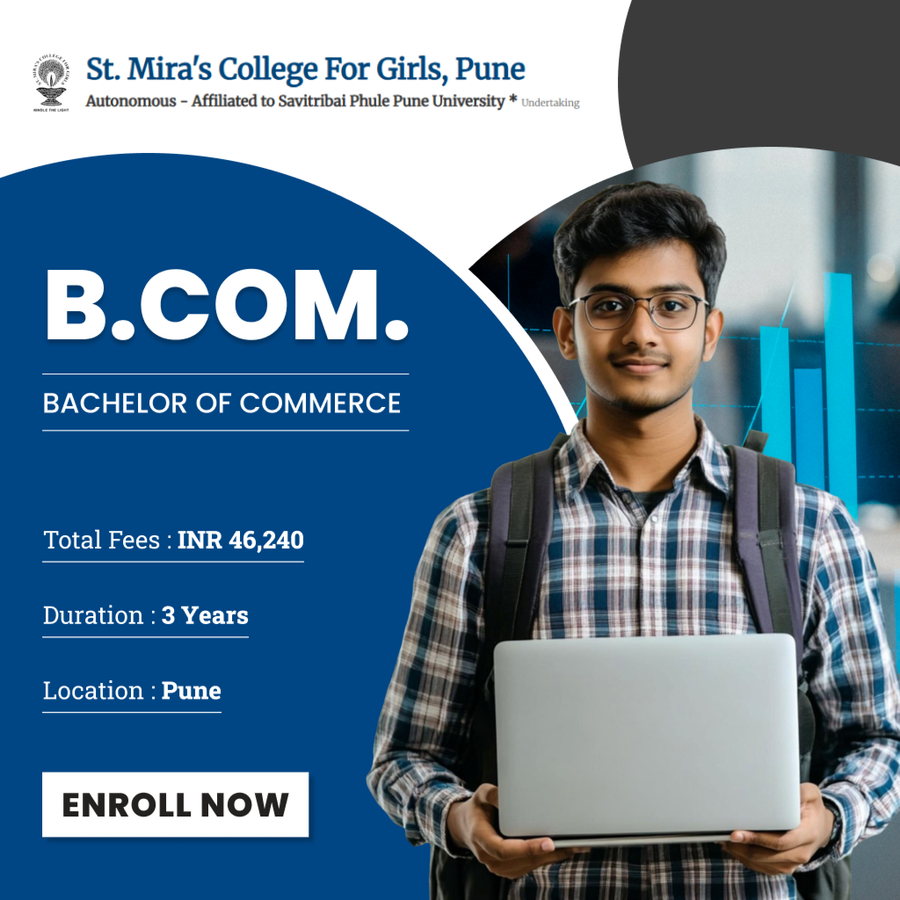 B.Com at St. Mira’s College For Girls, Pune