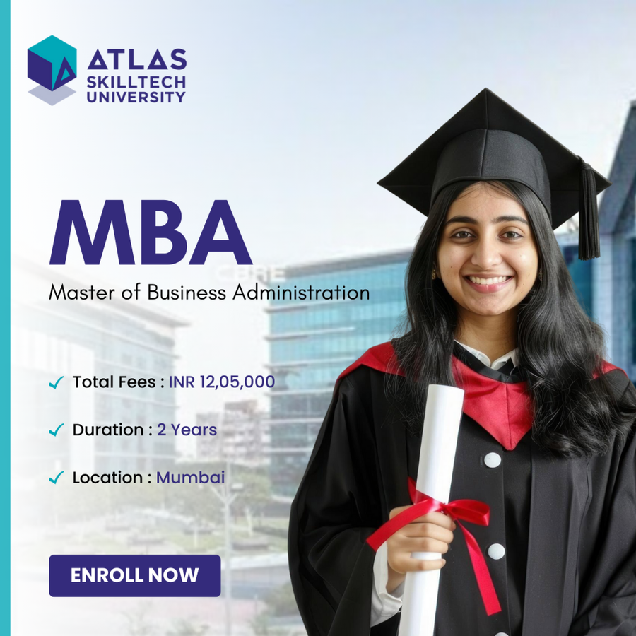 MBA at Atlas SkillTech University, Mumbai (All Areas)
