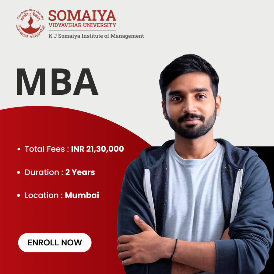MBA at K J Somaiya Institute of Management ( KJSIM ), Mumbai (All Areas)