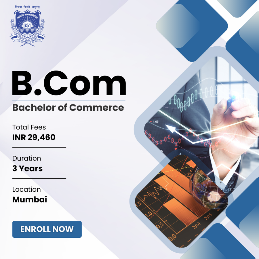 B.Com at Kishinchand Chellaram College, Mumbai (All Areas)