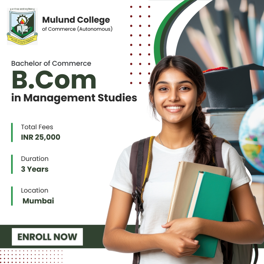 B.Com at Mulund College of Commerce (Autonomous), Mumbai (All Areas)