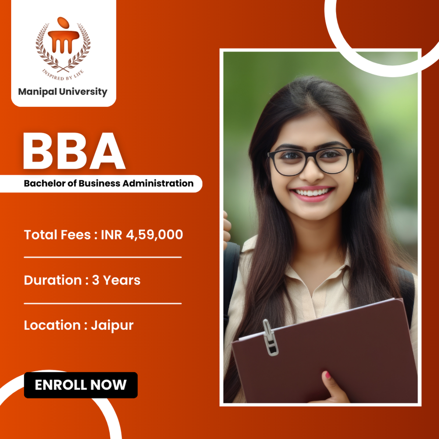 Bachelor of Business Administration (BBA) at Manipal University, Jaipur