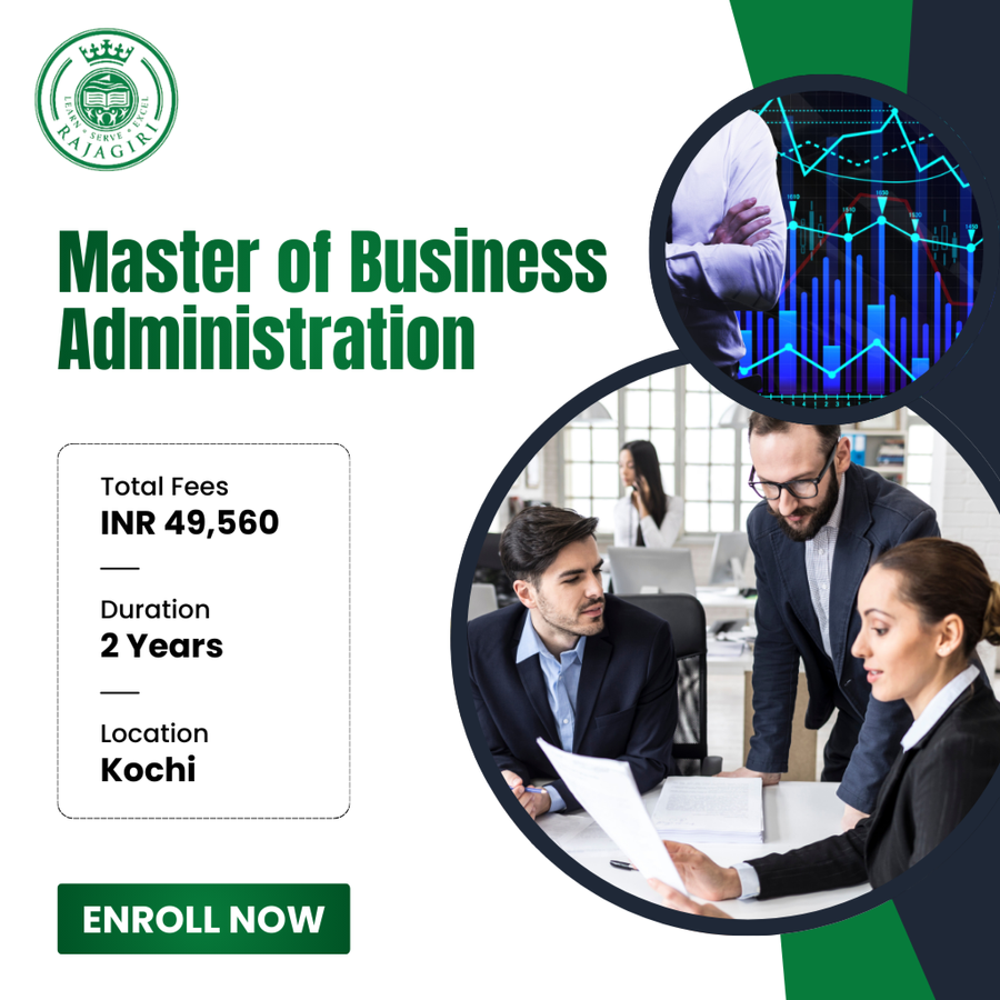 Master of Business Administration (MBA) at Rajagiri College of Social Sciences, Ernakulam / Kochi / Cochin