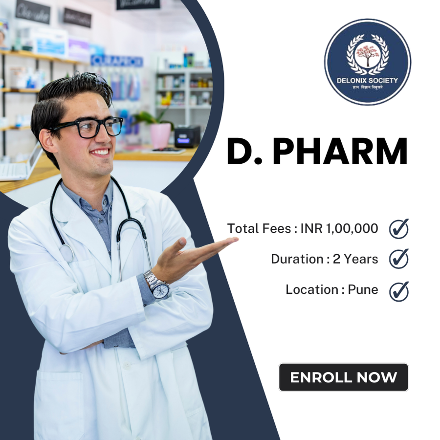 D. Pharm. at Delonix Society's Baramati College of Pharmacy, Pune