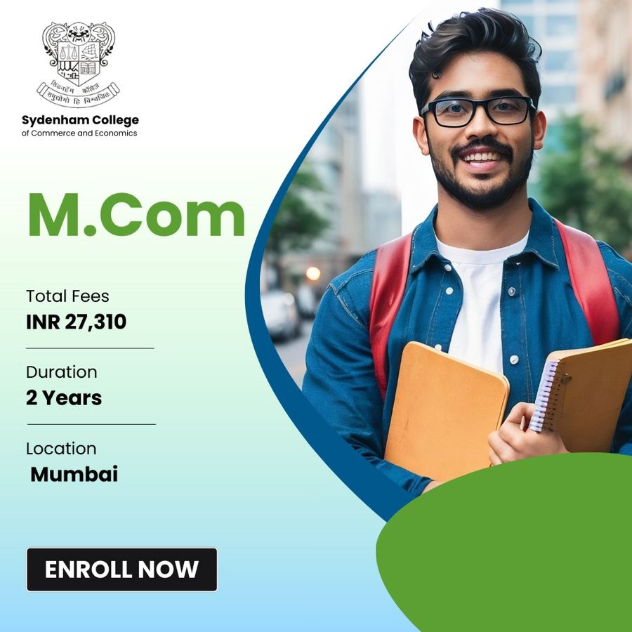 M.Com at Sydenham College of Commerce and Economics, Mumbai (All Areas)