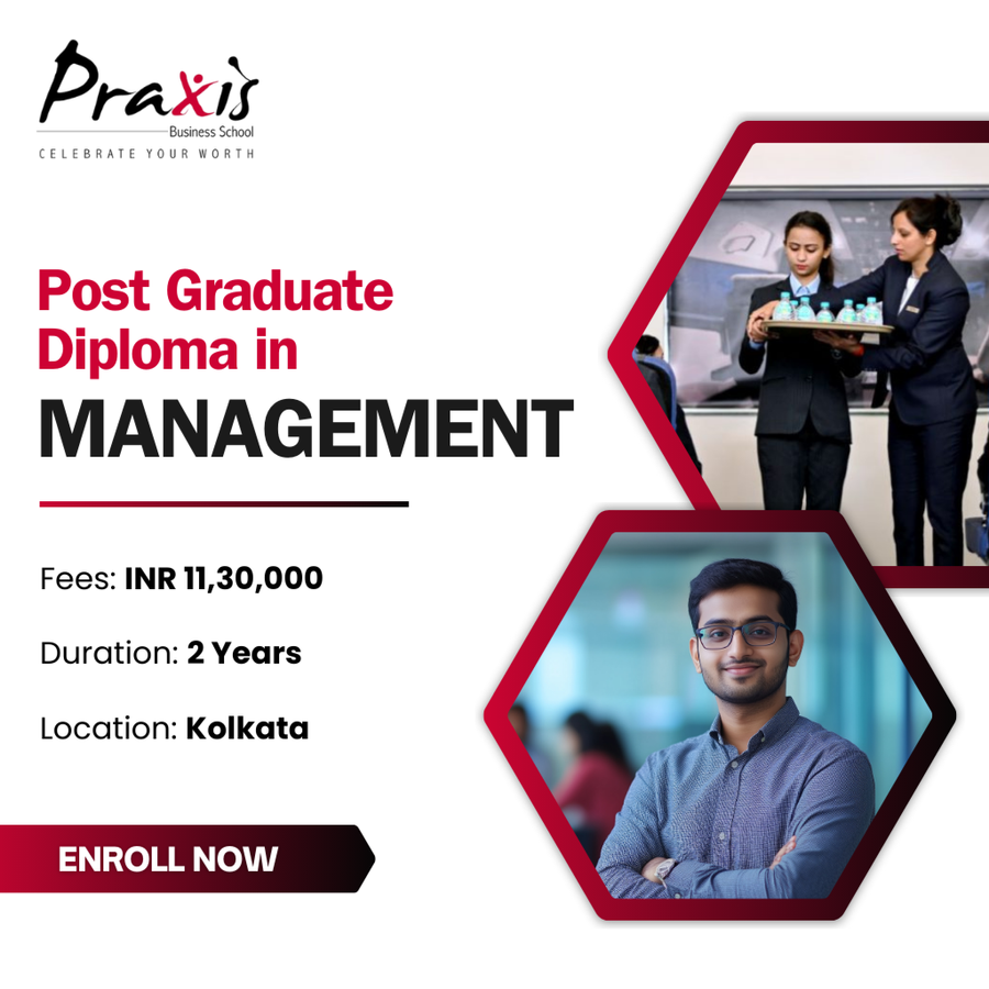 Post Graduate Diploma in Management (PGDM) at Praxis Business School, Kolkata