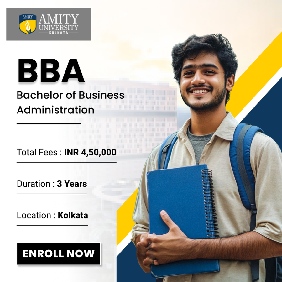 Bachelor of Business Administration (BBA) at Amity University, Kolkata